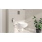 Grohe Solido - Set d’installation murale, toilettes et siège de bidet Bau Ceramic, softclose, bouton Even, chrome SANI15BB1102 Grohe Solido - Set d’installation murale, toilettes et siège de bidet Bau Ceramic, softclose, bouton Even, chrome SANI15BB1102