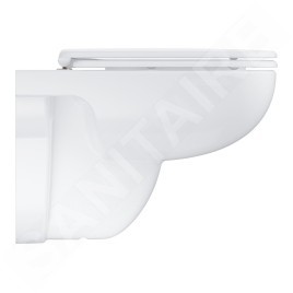 Grohe Solido - Set d’installation murale, toilettes et siège Start Edge Ceramic, softclose, bouton Even, chrome SANI15BB1103