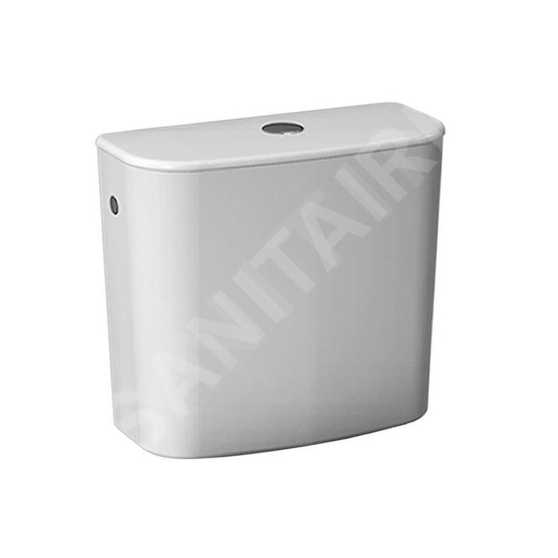 Jika Deep - Réservoir de chasse d’eau, remplissage latéral, blanc alpin H8286120000001 Jika Deep - Réservoir de chasse d’eau, remplissage latéral, blanc alpin H8286120000001