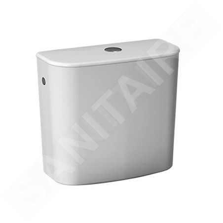 Jika Deep - Réservoir de chasse d’eau, remplissage latéral, DualFlush, blanc H8286120002801