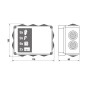 Jika Sensor - Alimentation 230V AC/24V DC, 9 vannes H8950720000001
