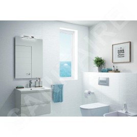 Sapho LED - Applique LED Veronica, chrome/verre E26698CI