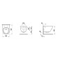 Laufen Lua - WC suspendu, Rimless, blanc H8200800000001 Laufen Lua - WC suspendu, Rimless, blanc H8200800000001