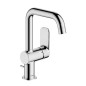 Hansa Basic - Mitigeur de lavabo avec garniture de vidage, chrome 55552203