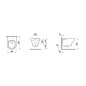 Laufen Lua - WC suspendu, Rimless, blanc H8200810000001 Laufen Lua - WC suspendu, Rimless, blanc H8200810000001