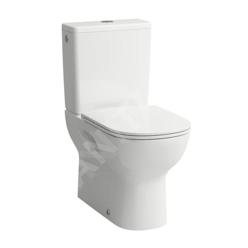 Laufen Lua - WC cuvette à poser, Rimless, vidage Vario, LCC, blanc H8240814002311 Laufen Lua - WC cuvette à poser, Rimless, vidage Vario, LCC, blanc H8240814002311