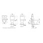 Laufen Lua - WC cuvette à poser, Rimless, vidage Vario, LCC, blanc H8240814002311 Laufen Lua - WC cuvette à poser, Rimless, vidage Vario, LCC, blanc H8240814002311