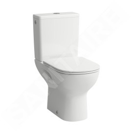 Laufen Lua - WC cuvette à poser, Rimless, vidage arrière, LCC, blanc H8240864000001