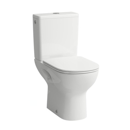 Laufen Lua - WC cuvette à poser, Rimless, vidage au fond, LCC, blanc H8240874000001
