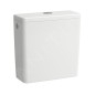 Laufen Lua - Réservoir de chasse d´eau, DualFlush, arrivéeée d'eau arrière, blanc H8270810009711 Laufen Lua - Réservoir de chasse d´eau, DualFlush, arrivéeée d'eau arrière, blanc H8270810009711