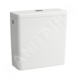 Laufen Lua - Réservoir de chasse d’eau, DualFlush, arrivée de l’eau latérale, blanc H8270820009721