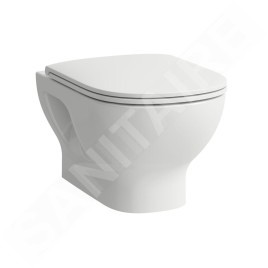 Laufen Lua - WC suspendu avec abattant softclose, Rimless, blanc H8660810000001