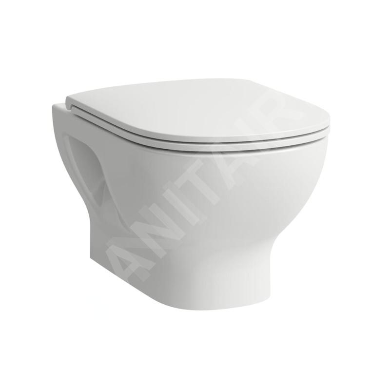 Laufen Lua - WC suspendu avec abattant softclose, Rimless, blanc H8660810000001 Laufen Lua - WC suspendu avec abattant softclose, Rimless, blanc H8660810000001