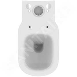 Ideal Standard Tesi - Cuvette WC combiné, évacuation vario, AquaBlade, blanc mat T0082V1