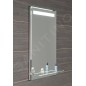 Aqualine Accessoires - Miroir avec éclairage LED 500x800 mm et tablette, chromé ATH52 Aqualine Accessoires - Miroir avec éclairage LED 500x800 mm et tablette, chromé ATH52