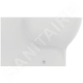 Ideal Standard Tesi - Cuvette WC combiné, évacuation vario, AquaBlade, blanc mat T0082V1