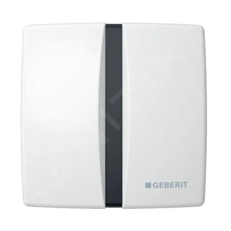 Geberit Systèmes de chasse d’eau - Commande de WC à déclenchement électronique du rinçage, alimentation par pile, blanc alpin