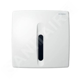Geberit Systèmes de chasse d’eau - Commande de WC à déclenchement électronique du rinçage, alimentation par pile, blanc alpin