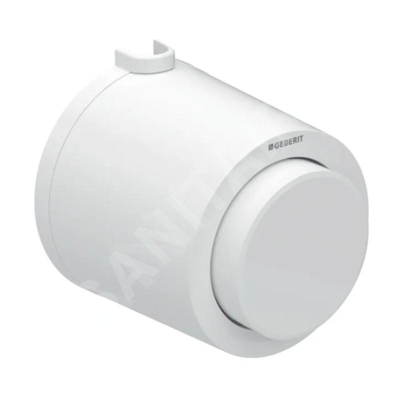 Geberit Systèmes de chasse d’eau - Commande à distance de chasse d'eau type 01, pour réservoir de chasse encastré 8 cm, blanc