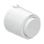 Geberit Systèmes de chasse d’eau - Commande à distance de chasse d'eau type 01, pour réservoir de chasse encastré 8 cm, blanc