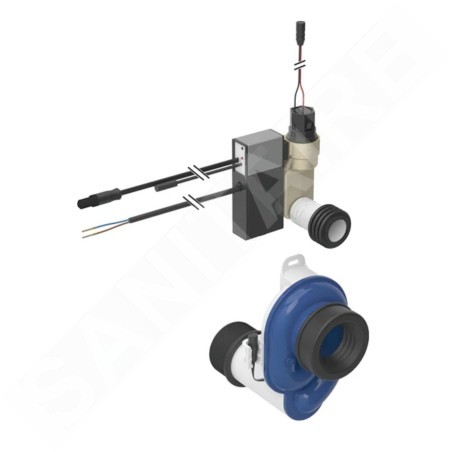 Geberit Systèmes de chasse d’eau - Commande électronique de chasse d'eau d’urinoir, alimentation secteur, discrète 116.076.00.1