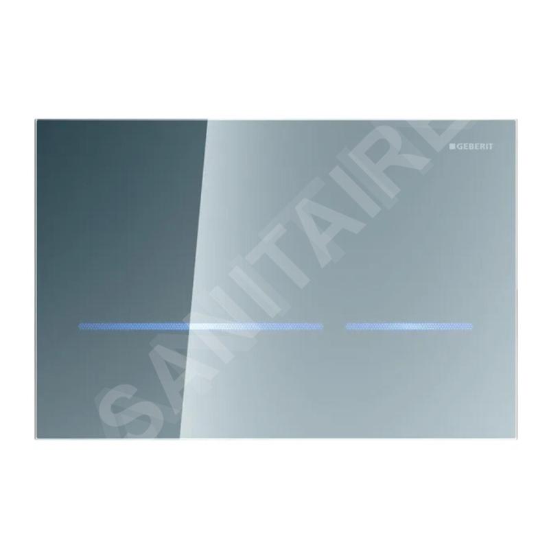 Geberit Sigma80 - Commande électronique de chasse d'eau, alimentation secteur, verre miroir 116.092.SM.6 Geberit Sigma80 - Commande électronique de chasse d'eau, alimentation secteur, verre miroir 116.092.SM.6