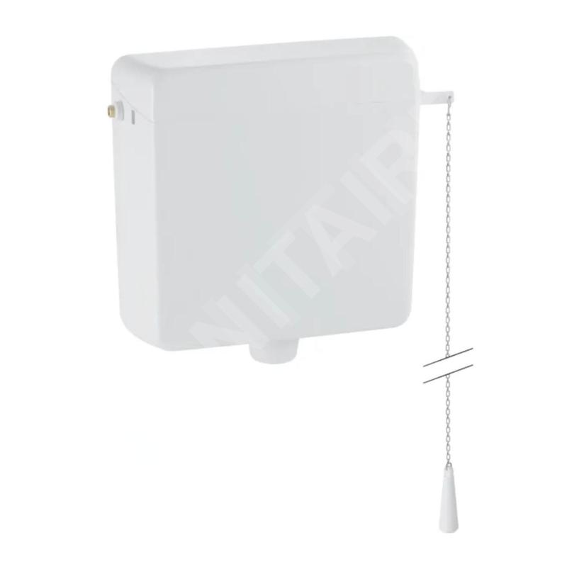 Geberit Accessoires - Réservoir de chasse d'eau, remplissage latéral, blanc alpin 123.700.11.1 Geberit Accessoires - Réservoir de chasse d'eau, remplissage latéral, blanc alpin 123.700.11.1