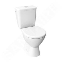 Jika Lyra plus - WC combiné, évacuation arrière, remplissage par le bas, Rimless, blanc H8257260002423