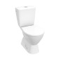 Jika Lyra plus - WC combiné, évacuation par le bas, remplissage latéral, blanc H8257270002413 Jika Lyra plus - WC combiné, évacuation par le bas, remplissage latéral, blanc H8257270002413