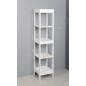 Aqualine Etide - Etagère 360x1558x360 mm, blanc mat ET156