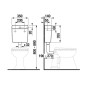 Jika Modul - Réservoir de chasse d’eau, remplissage latéral, blanc alpin H8937140000001 Jika Modul - Réservoir de chasse d’eau, remplissage latéral, blanc alpin H8937140000001
