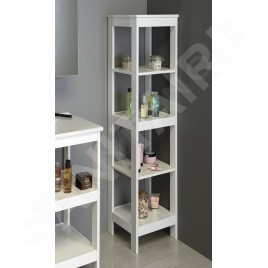 Aqualine Etide - Etagère 360x1558x360 mm, blanc mat ET156