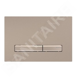 Geberit Sigma50 - Plaque de déclenchement, easy to clean, or rouge brossé 115.670.QB.2