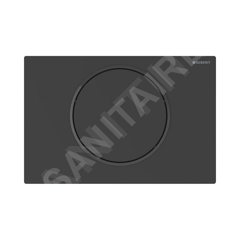 Geberit Sigma10 - Commande électronique de chasse d'eau, alimentation par pile, easy to clean, noir mat 115.864.16.6 Geberit Sigma10 - Commande électronique de chasse d'eau, alimentation par pile, easy to clean, noir mat 115.864.16.6
