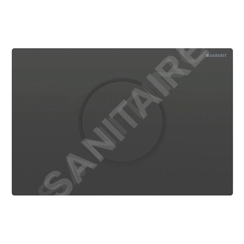 Geberit Sigma10 - Commande électronique de chasse d'eau, alimentation  secteur, noir 115.906.DW.6