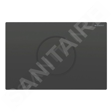 Geberit Sigma10 - Commande électronique de chasse d'eau, alimentation  secteur, noir 115.906.DW.6