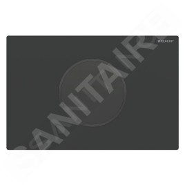 Geberit Sigma10 - Commande électronique de chasse d'eau, alimentation par pile, easy to clean, noir mat 115.908.16.6