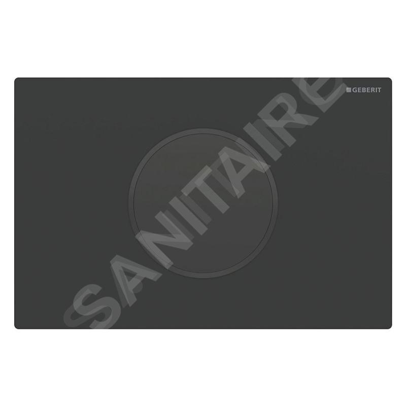 Geberit Sigma10 - Commande électronique de chasse d'eau, alimentation par pile, easy to clean, noir mat 115.908.16.6 Geberit Sigma10 - Commande électronique de chasse d'eau, alimentation par pile, easy to clean, noir mat 115.908.16.6