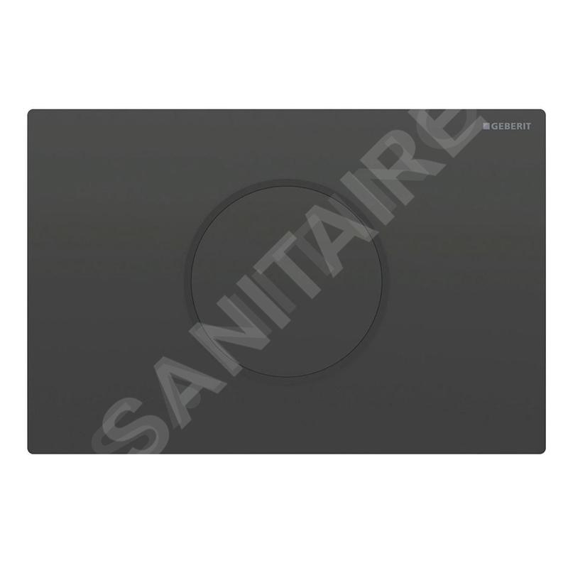 Geberit Sigma10 - Commande électronique de chasse d'eau, alimentation par pile, noir 115.909.DW.6 Geberit Sigma10 - Commande électronique de chasse d'eau, alimentation par pile, noir 115.909.DW.6