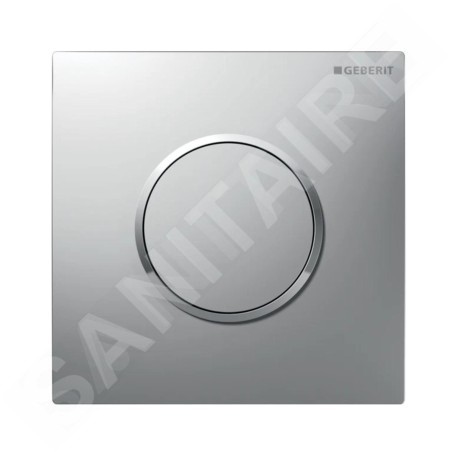 Geberit Systèmes de chasse d’eau - Plaque de commande pour urinoir, easy to clean, chrome mat 116.015.JQ.1