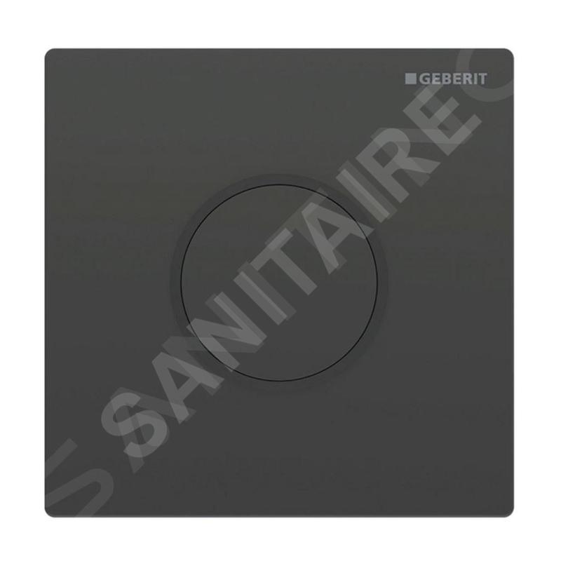Geberit Systèmes de chasse d’eau - Commande électronique de chasse d'urinoir, type 10, alimentation secteur, noir 116.025.DW.1