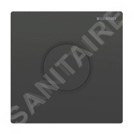 Geberit Systèmes de chasse d’eau - Commande électronique de chasse d'urinoir, type 10, alimentation secteur, noir 116.025.DW.1