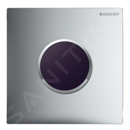 Geberit Systèmes de chasse d’eau - Commande électronique de chasse d'urinoir, type 10, alimentation secteur, easy to clean,
