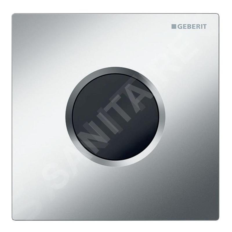 Geberit Systèmes de chasse d’eau - Commande électronique de chasse d'eau d'urinoir, type 01, à piles, easy to clean, chrome mat Geberit Systèmes de chasse d’eau - Commande électronique de chasse d'eau d'urinoir, type 01, à piles, easy to clean, chrome mat