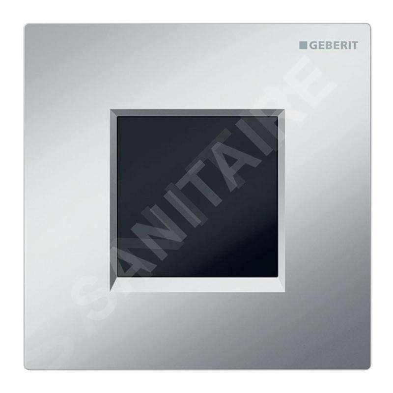 Geberit Systèmes de chasse d’eau - Commande électronique de chasse d'eau d'urinoir, type 30, à piles, easy to clean, chrome mat Geberit Systèmes de chasse d’eau - Commande électronique de chasse d'eau d'urinoir, type 30, à piles, easy to clean, chrome mat