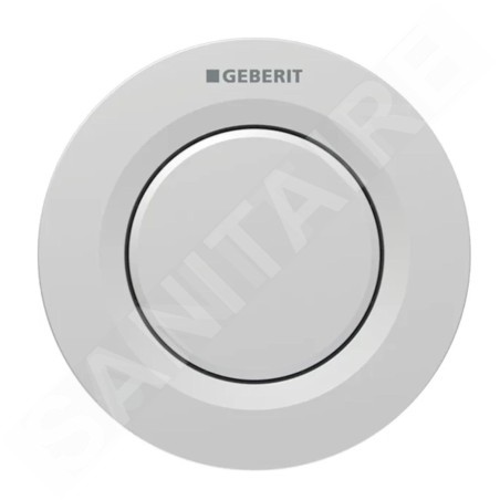 Geberit Systèmes de chasse d’eau - Commande à distance de chasse d'eau type 01, pour réservoir de chasse encastré 8 cm,  chrome