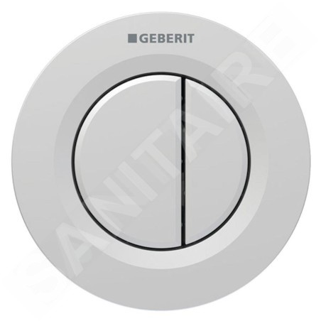 Geberit Systèmes de chasse d’eau - Commande à distance de chasse d'eau type 01, 2 actions, pour réservoir de chasse encastré 8