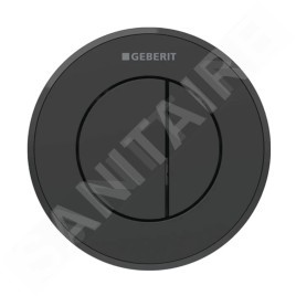 Geberit Systèmes de chasse d’eau - Commande à distance de chasse d'eau type 10, 2 actions, pour réservoir de chasse encastré 8