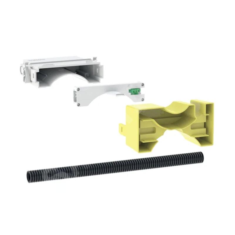 Geberit Accessoires - Set Geberit Power&Connect box avec cloison de séparation avec collier de raccordement 116.063.00.1