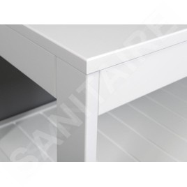 Aqualine Etide - Rayonnage 610x455x360 mm, blanc mat ET061